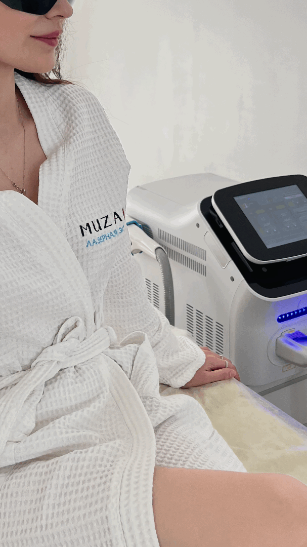Лазерная эпиляция, салон MUZA, м. Парк Культуры, м. Кропоткинская